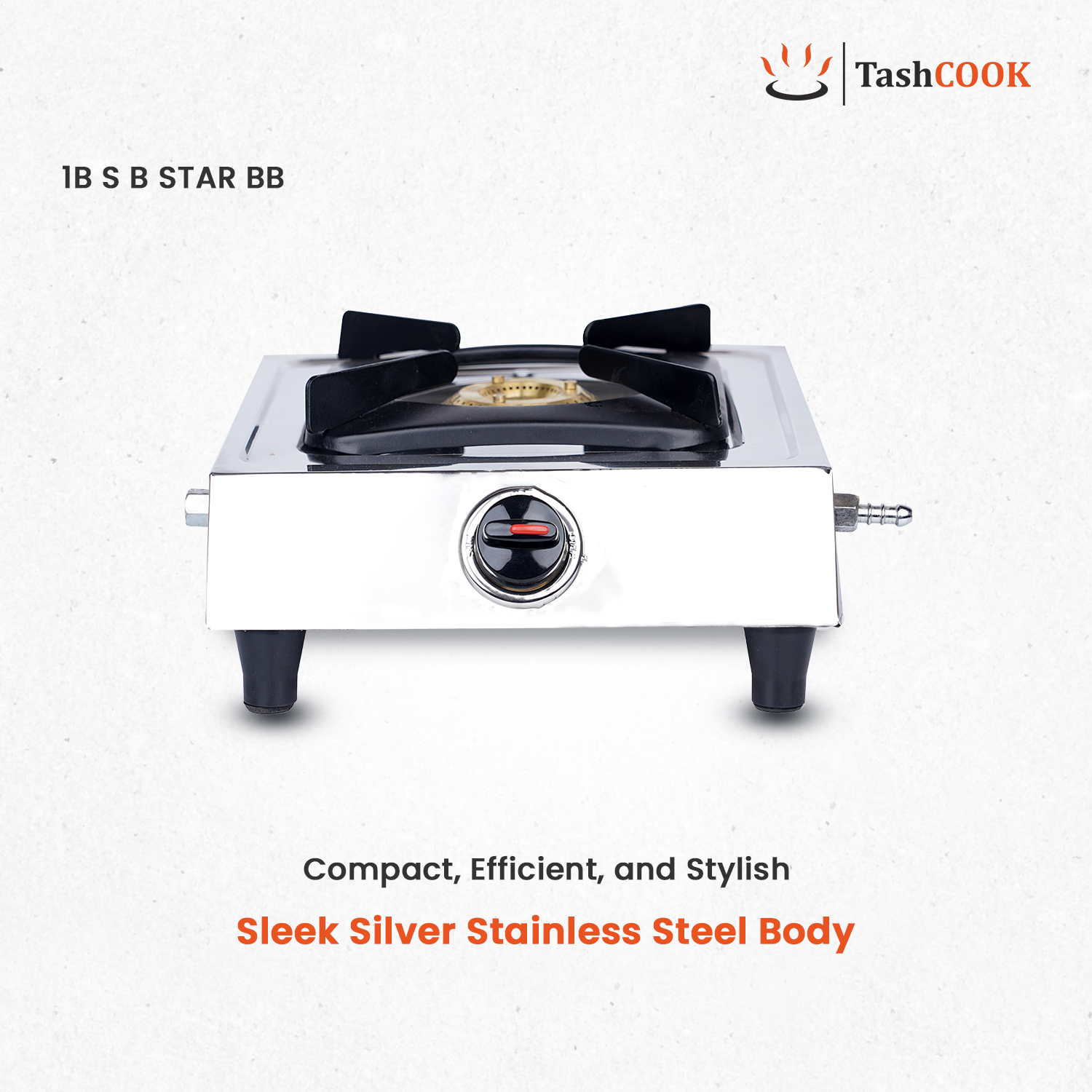 1B S.B STAR BB Single Burner Gas Stove | ISI Certified - Image 2