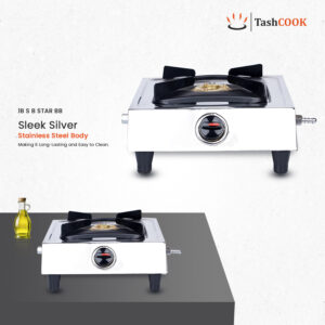 1B S.B STAR BB Single Burner Gas Stove | ISI Certified