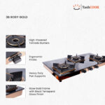 3B Rosy Gold Gas Stove